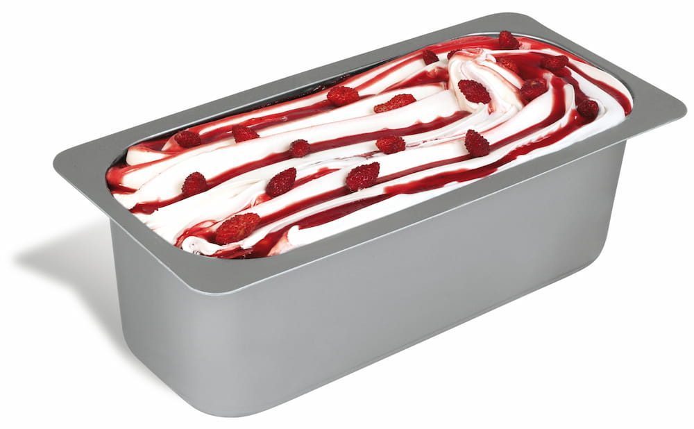 Gelato Panna con Fragola - Mansikkajäätelö TILAUSTUOTE