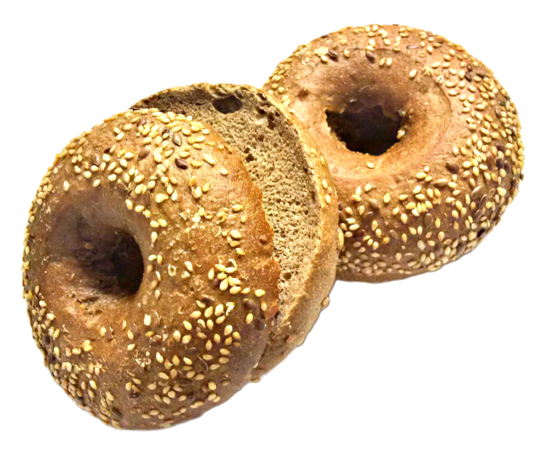 Bagel Maalais halkaistu