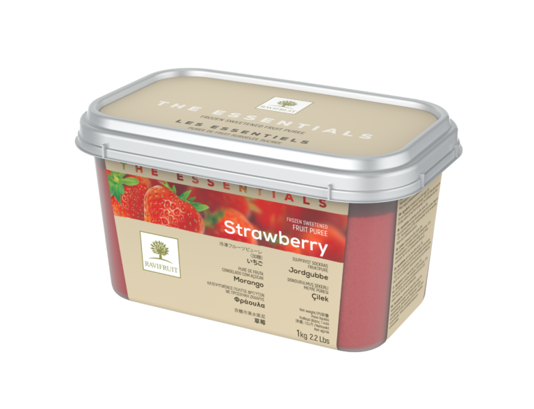 Essential Mansikkapyree UUTUUS ALK. 9 2025